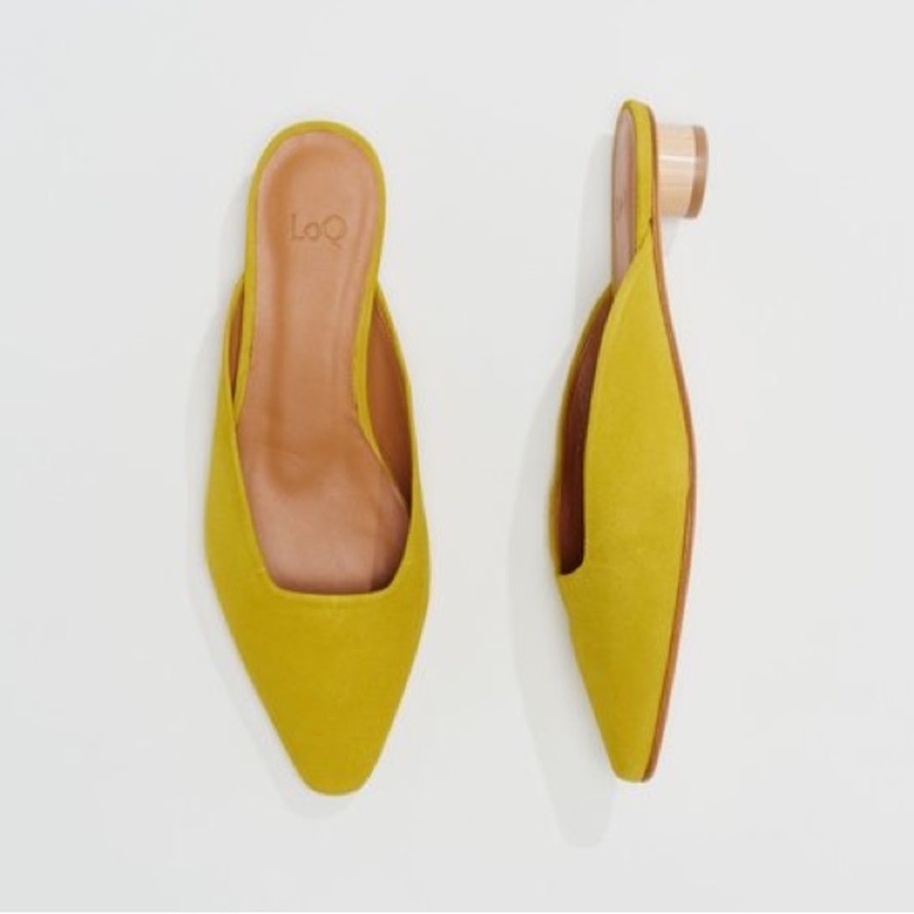 NEW with box LoQ Carmen Slide in Sulfur EU 36